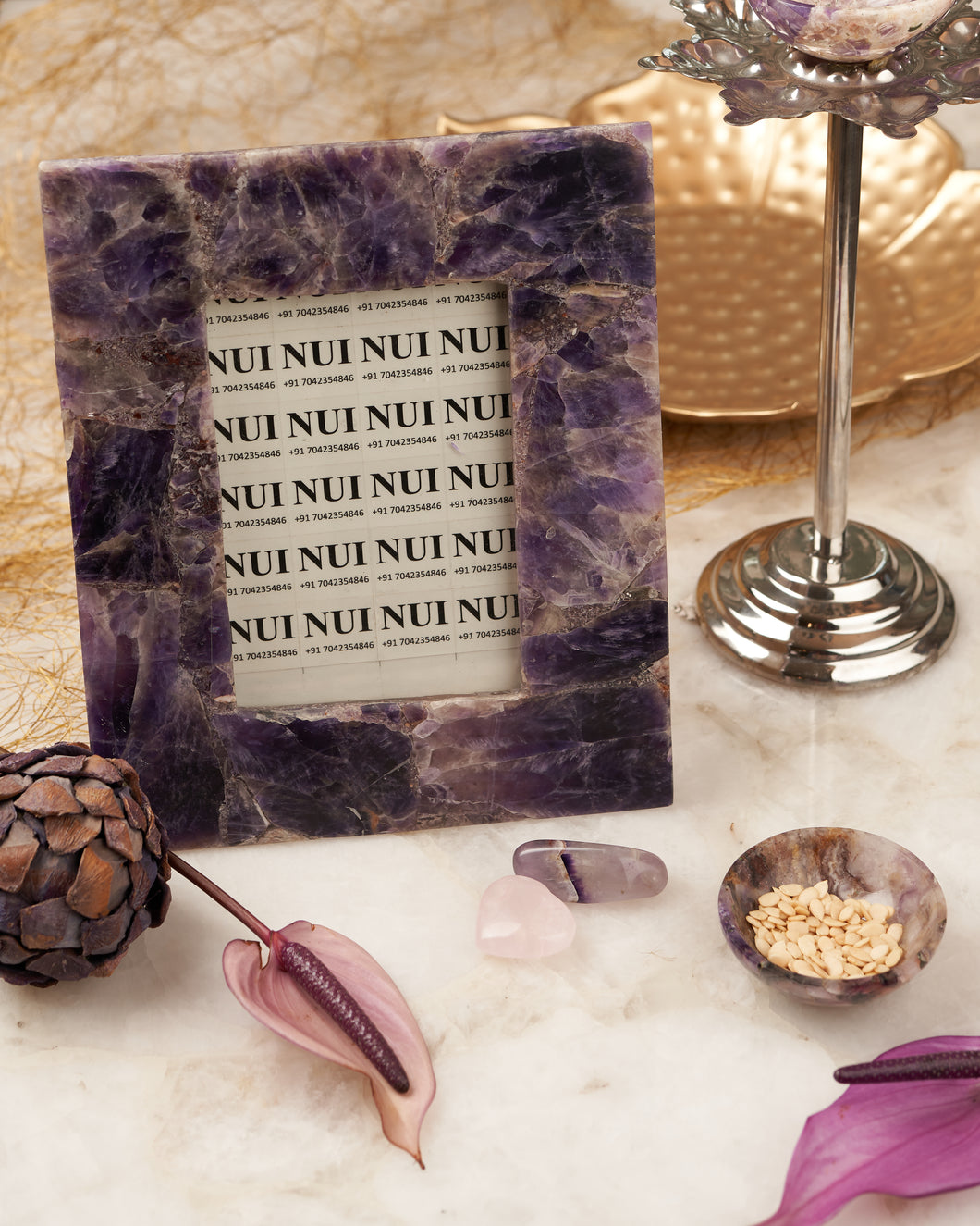 Amethyst Photo Frame