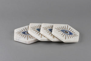 Evil Eye Coasters